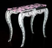 Console acrylique Eman rose - Acrila