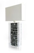 Lampe acrylique City blanche - Acrila