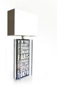 Lampe acrylique City noire - Acrila