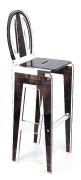 Tabouret acrylique Factory rouille - Acrila