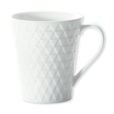 Boîte de 6 mugs Snow motifs triangles