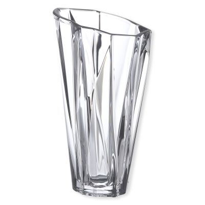 Vase effet destructuré cristallin Angles Ht.30,5 cm