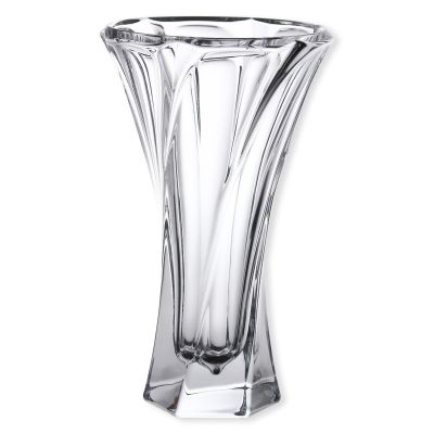 Vase effet torsade cristallin Mozart Ht.32 cm