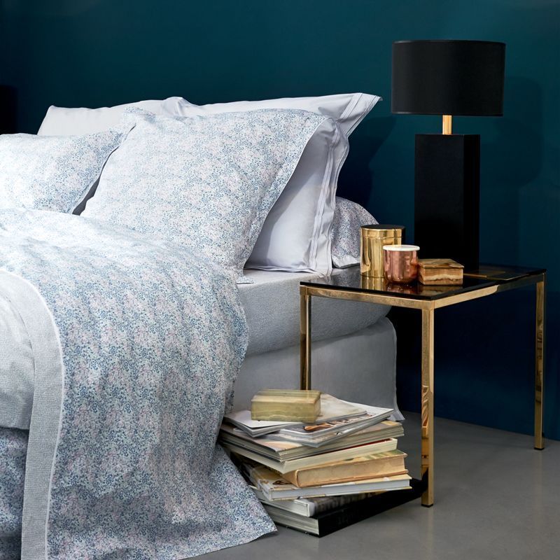 Housse de couette Champs d'été brume percale 200x200 - Nina Ricci Maison