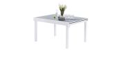 Table de jardin Modulo 6/10 places blanc/gris perle - Wilsa Garden