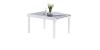 Table de jardin Modulo 6/10 places blanc/gris perle