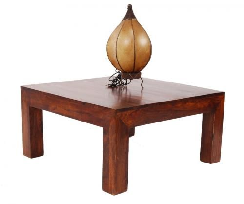Table basse palissandre massif carrée Zen