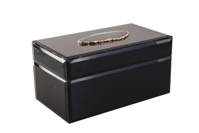 Boîte à bijoux Agathe noir - Aulica
