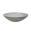 Saladier Silver Winter en verre light grey