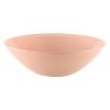 Set de 6 coupelles firenze en verre rose opaque