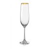 Set de 6 flûtes à champagne Gatsby en verre gala