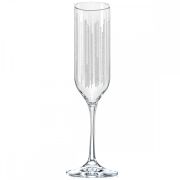 Set de 6 flûtes à champagne Opulence Intimiste en verre Dublin - Aulica