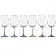 Set de 6 verres à vin Gingko en cristallin spectrum - Aulica