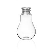 Vase Silver Winter en verre ampoule GM - Aulica