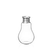 Vase Silver Winter en verre ampoule PM - Aulica
