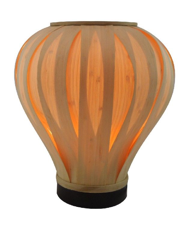 lampe a poser bambou