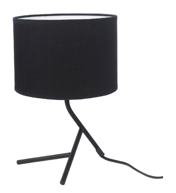 lampe a poser design noir