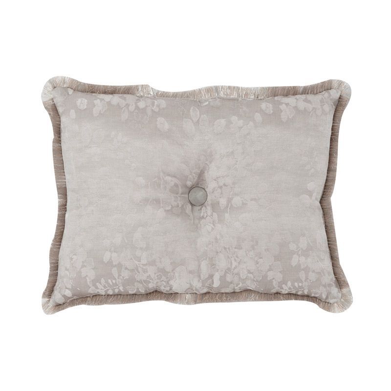 Coussin lin et soie Cassandre gazelle 30x40 - Alexandre Turpault