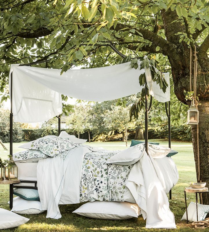 Housse de couette Verdure percale 240x220 - Alexandre Turpault
