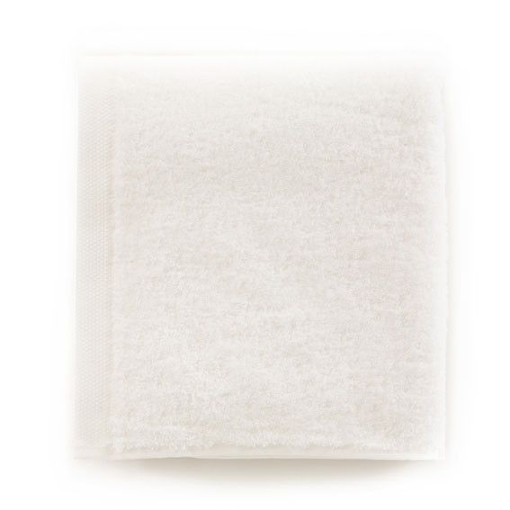 Serviette de bain éponge bio Essentiel Blanc 60x100