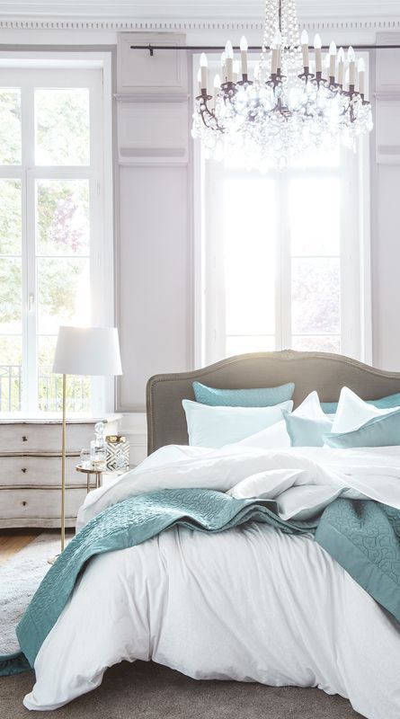Taie d'oreiller Exquise blanc coton jacquard 50x75 - Alexandre Turpault