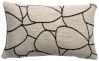 Article associé : Coussin Dany coton/viscose coloris Blanc/noir