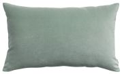 Coussin Elise en coton uni opaline 40x65 - Vivaraise