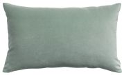 Coussin Elise en coton uni opaline 40x65 - Vivaraise