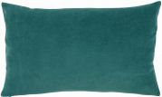 Coussin Elise vert de gris coton 40x65 - Vivaraise