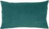 Coussin Elise vert de gris coton 40x65