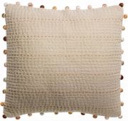 Coussin Gastounet en coton coloris Sienne 45x45 - Vivaraise