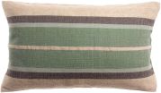 Coussin Gatsby en PET coloris Eucalyptus 40x65 - Vivaraise
