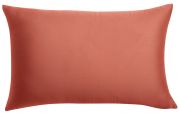 Coussin Gianni en polyester recyclé coloris Marmelade 40x65 - Vivaraise