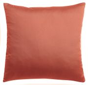 Coussin Gianni en polyester recyclé coloris Marmelade 45x45 - Vivaraise