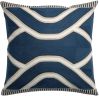 Coussin Johan en coton tempête 45x45