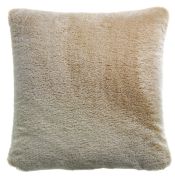 Coussin Kinta en polyester coloris Mirabelle 45x45 - Vivaraise