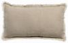 Coussin Laly en lin/coton coloris Lin 30x50