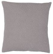 Coussin Maia coton stonewashed orage 45x45 - Vivaraise