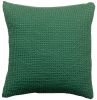 Coussin Maïa en coton stonewashed Epicéa 45x45