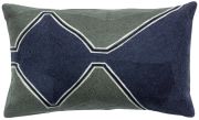 Coussin Mila en coton thym 30x50 - Vivaraise
