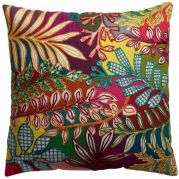 Coussin Sofia coton/polyester coloris Multico 45x45 - Vivaraise