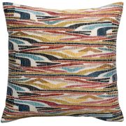 Coussin Stan en coton/polyester Craie 45x45 - Vivaraise
