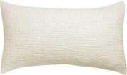 Coussin Stonewashed Tana craie 40x65 - Vivaraise