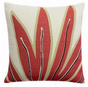 Coussin Suzy en fibre polyoléfine coloris litchi 45x45 - Vivaraise