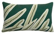 Coussin Suzy en fibre polyoléfine coloris mousse 30x50 - Vivaraise