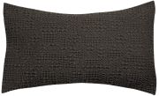 Coussin Tana carbone coton 40x65 - Vivaraise