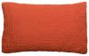 Coussin Tana en coton stonewashed Rooibos 40x65