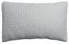 Coussin Tana en coton stonewashed coloris perle 40x65