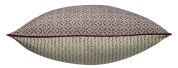 Coussin Tara coton pourpre 80x80 - Vivaraise