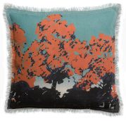 Coussin Zeff Mara en lin coloris Naturel 45x45 - Vivaraise
